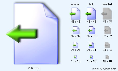 Export with Shadow Icon Images