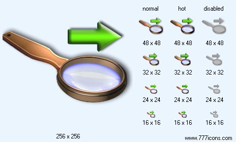 Find Next with Shadow Icon Images