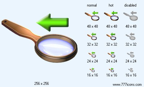 Find Previous Icon Images