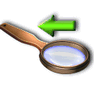 Find Previous with Shadow icon