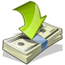 Income with Shadow icon