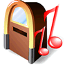 Juke Box with Shadow icon