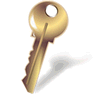 Key with Shadow icon