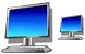 LCD monitor SH icon