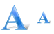 Letter A SH icon