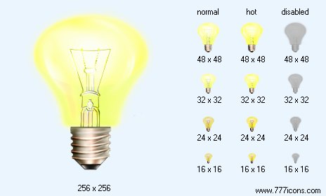 Light Bulb Icon Images