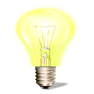 Light Bulb with Shadow icon