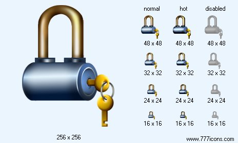 Lock V2 Icon Images