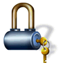 Lock V2 with Shadow icon