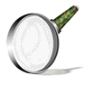 Magnifier with Shadow icon