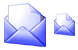 Open mail icon