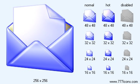 Open Mail Icon Images