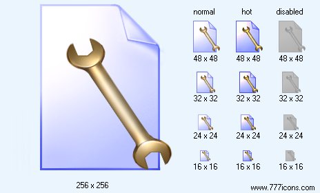 Page Options Icon Images