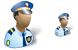 Policeman SH icons
