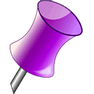 Purple Pin icon