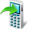 Send To Phone with Shadow icon