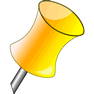 Yellow Pin icon