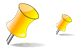 Yellow pin SH icons