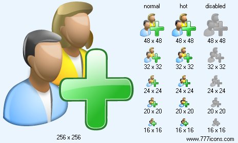Add Users Icon Images