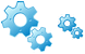 Settings icons