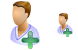 Add patient icons