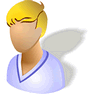 Adult Patient-Boy with Shadow icon