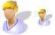 Adult patient-boy SH icons