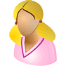 Adult Patient-Girl icon