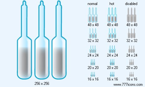 Ampoules Icon Images