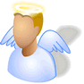 Angel with Shadow icon