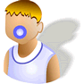 Baby Boy with Shadow icon