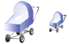 Baby carriage icons