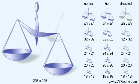 Balance with Shadow Icon Images