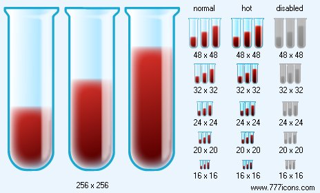 Blood Test Icon Images