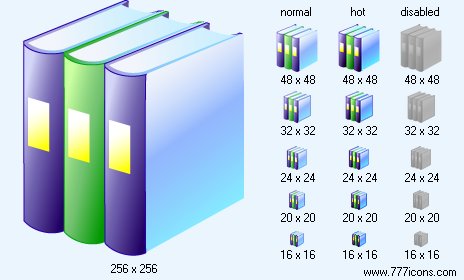 Book Library Icon Images