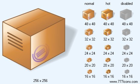 Box with Shadow Icon Images