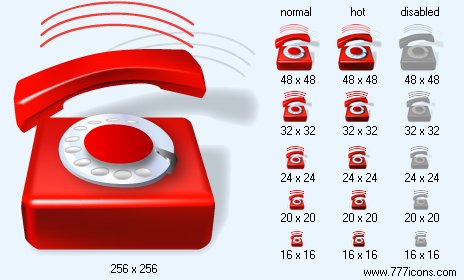 Call with Shadow Icon Images