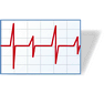 Cardiogram with Shadow icon