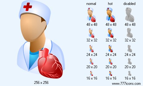 Cardiologist Icon Images