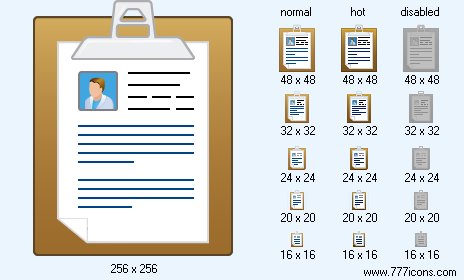 Chart Notes Icon Images