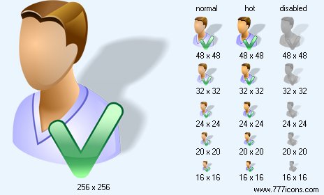 Check Patient with Shadow Icon Images