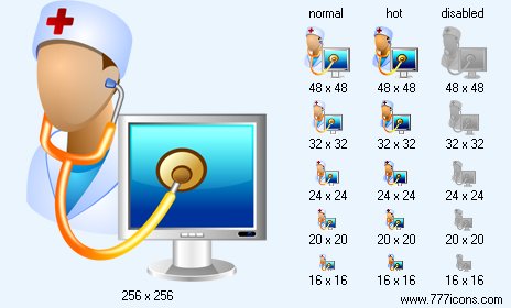 Computer Doctor Icon Images