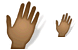 Dark hand SH icons