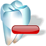 Delete Tooth with Shadow icon