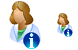 Doctor info icons