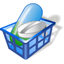 Drug Basket with Shadow icon