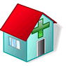 Drugstore with Shadow icon