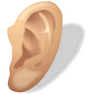 Ear with Shadow icon