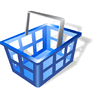 Empty Basket with Shadow icon