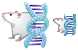 Genetics icons